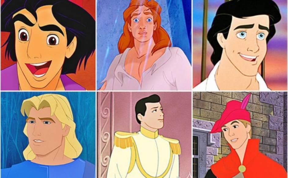 ¿Te has preguntado cómo lucirían los príncipes en la vida real?