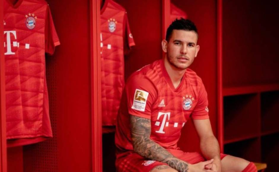 Lucas Hernández ya es fichaje oficial del Bayer Munich luego de jugar para el Atlético.