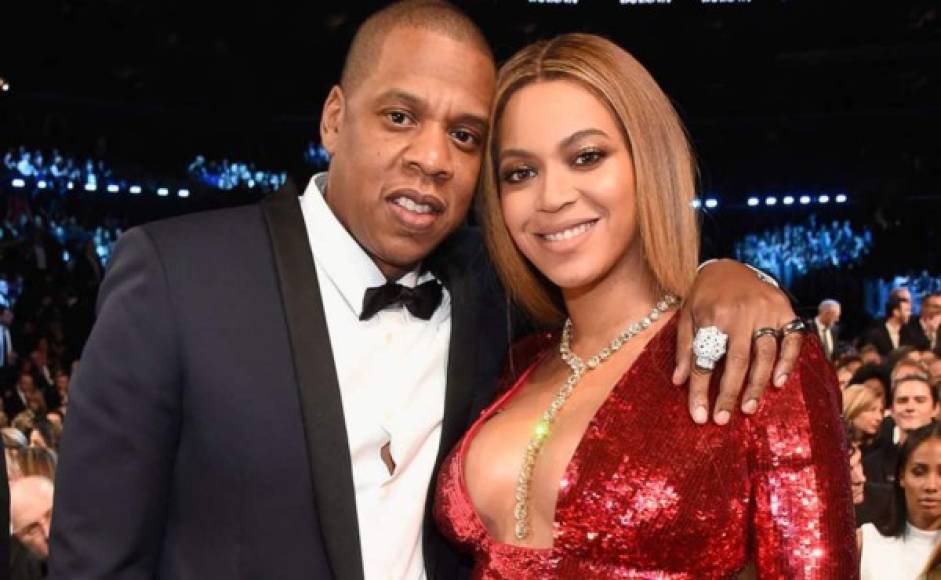 La cantante Beyoncé (35) y su esposo el también cantante Jay Z (47)