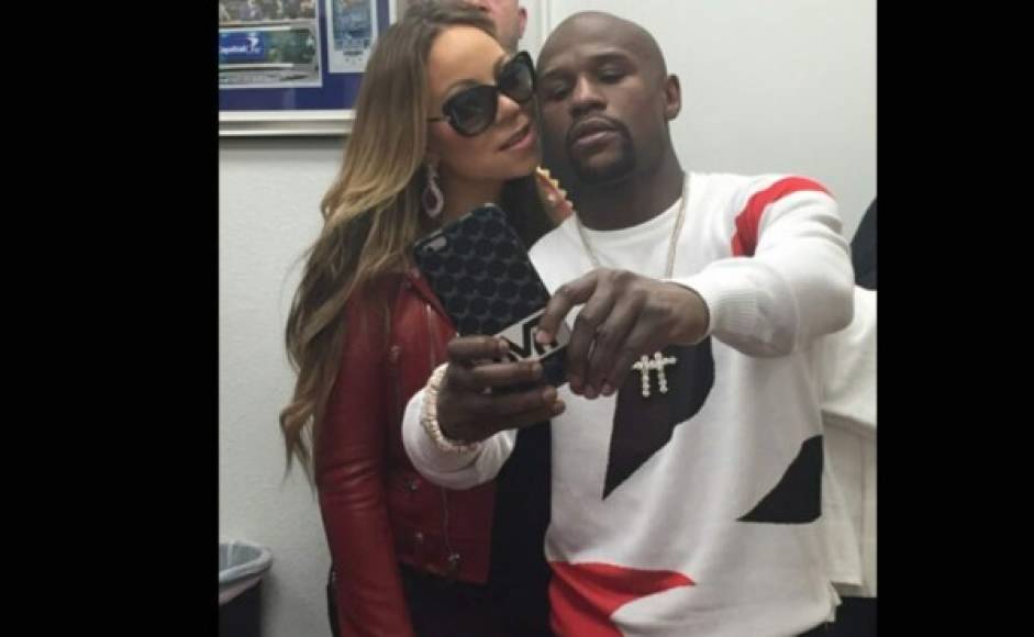 Mariah Carey. ¡La cantante ya declaró ser #TeamMoney con esta selfie!