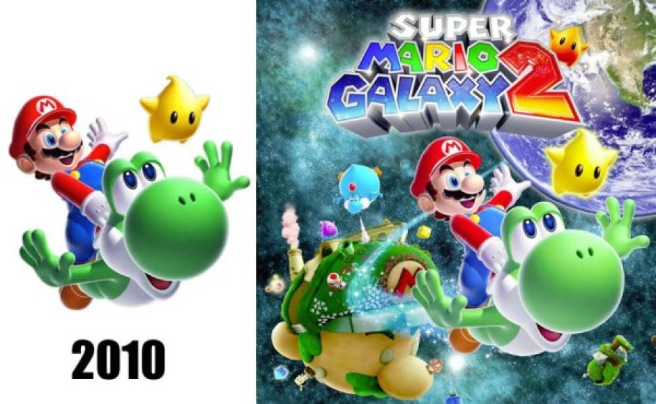 En 2010 se hizo la segunda versión de Mario Galaxy y a esta se agregó Yoshi.