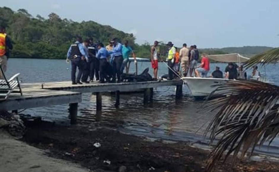 Según las autoridades policiales, los extranjeros despegaron de Guanaja y aterrizaron en Roatán antes de partir a Trujillo.