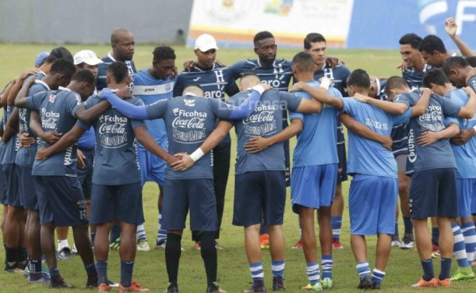 En la Selección de Honduras hay un gran ambiente de armonía.