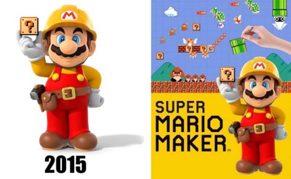 Mario evolucionó con el pasar de los años. En 2015 demostró estar a la vanguardia y se une a Facebook para lanzar Super Mario Maker. El juego, conmemorativo de sus 30 años.