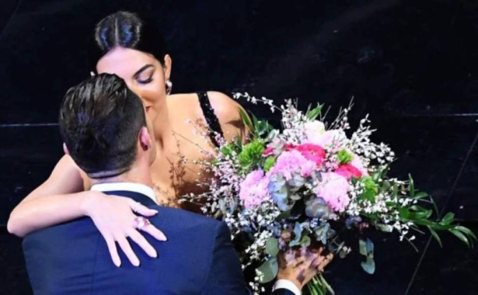 Cristiano Ronaldo se mostró más enamorado que nunca de Georgina Rodríguez.