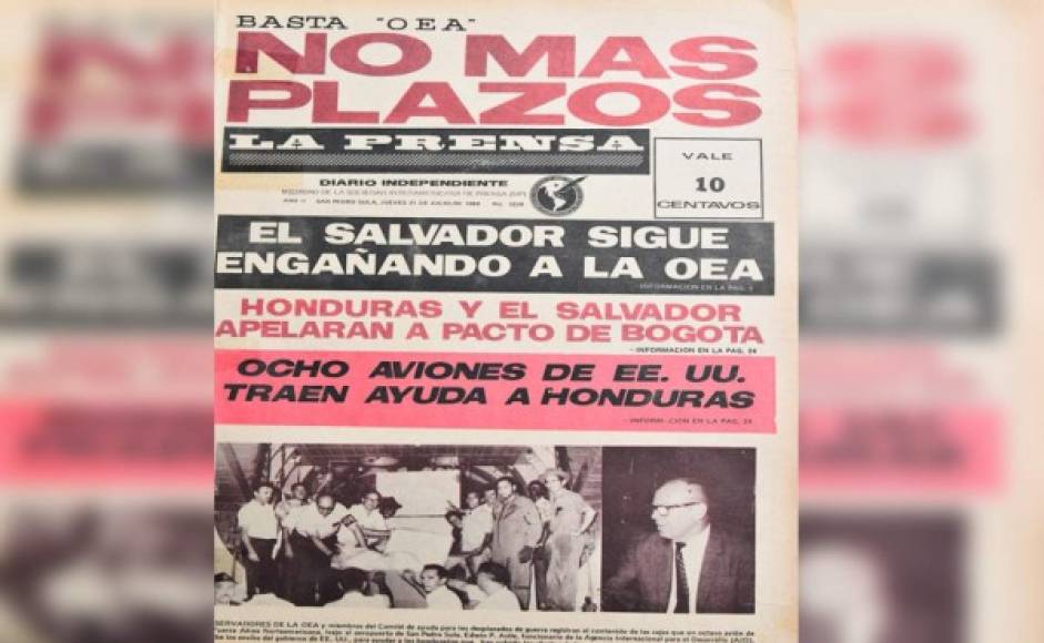 Fue la tarde del 14 de julio de 1969, hace ya 50 años, que El Salvador y Honduras se sumieron en un conflicto armado que se extendió por cuatro días y que en la historia ha quedado registrado como 'la guerra de las 100 horas'. Foto de archivo.