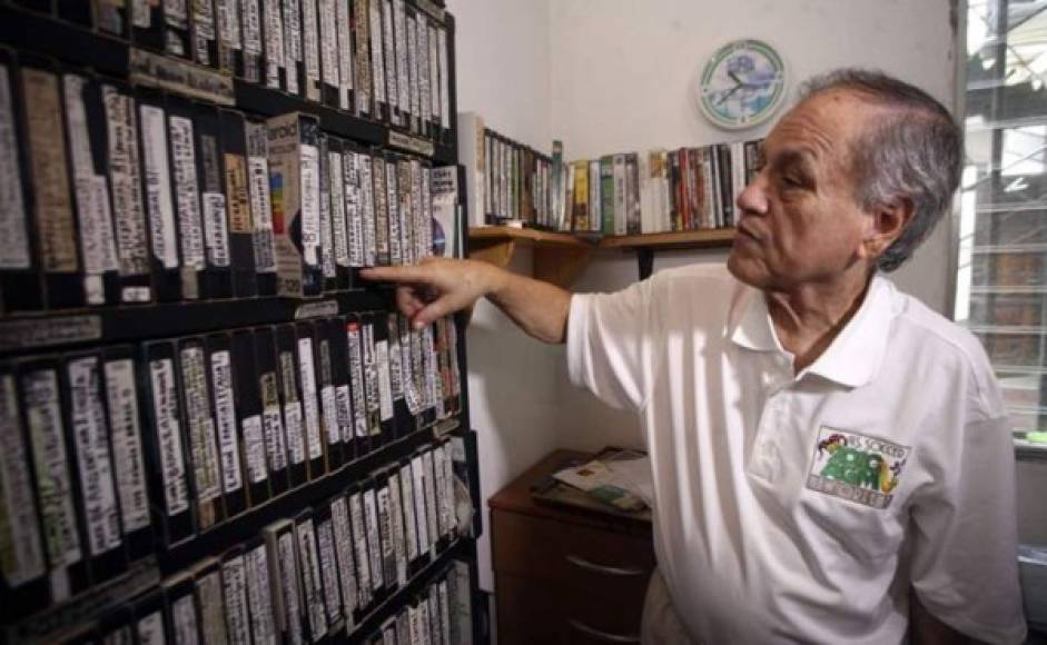 'Chelato' tenía un archivo completo relacionado con el fútbol en su casa de habitación.