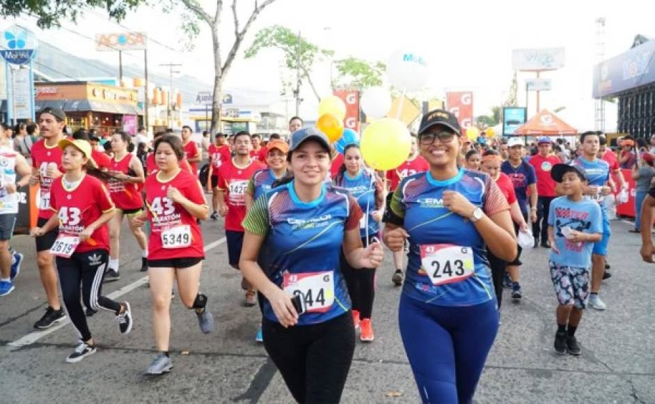 Los organizadores reportaron que en la Maratón participaron atletas de toda Honduras y de varios lugares del mundo como México, Guatemala, Costa Rica, Sudamérica, El Caribe, Europa y África.
