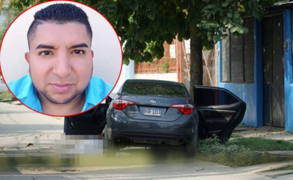 El joven taxista Ronald Alexander Fúnez fue sacado de su carro y posteriormente asesinado por sujetos desconocidos.