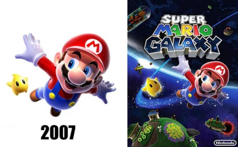 Mario dejó las tuberías y con Super Mario Galaxy ya tiene mejores aventuras fuera del planeta. Fue en 2007.