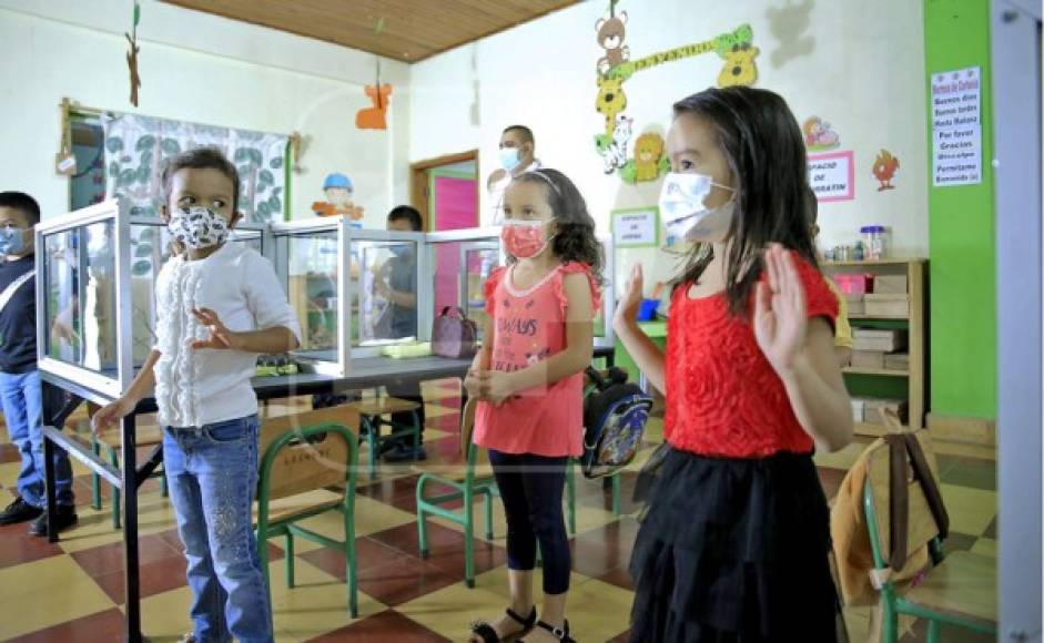 El costo del proyecto de cabinas individuales para más de 80 niños matriculados fue de 60,000 lempiras.Mauro Hernández, director departamental de Educación de Ocotepeque, indicó que padres de familia, docentes y gobiernos municipales consolidaron un equipo de trabajo y con la contribución de instituciones y oenegés se ofrecen medidas para que el riesgo de contagio de los estudiantes en los centros educativos sea mínimo.<br/>