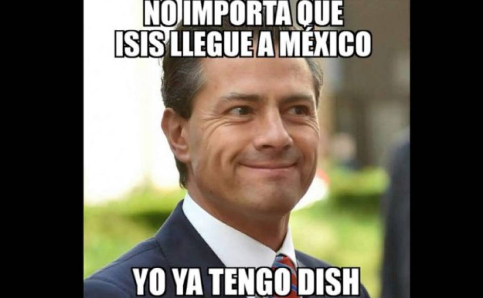 El presidente Peña Nieto también formó parte de los memes.