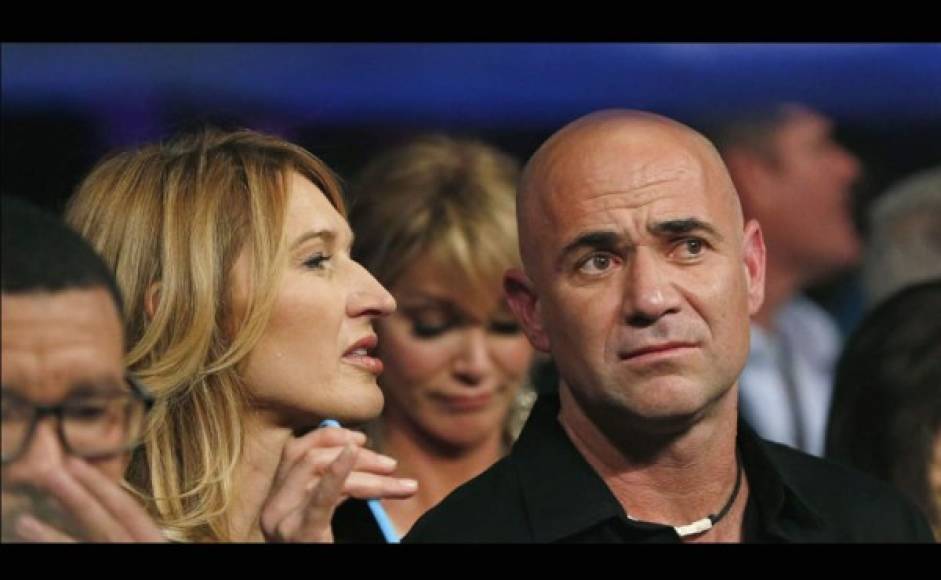 Agassi y Steffi Graf.