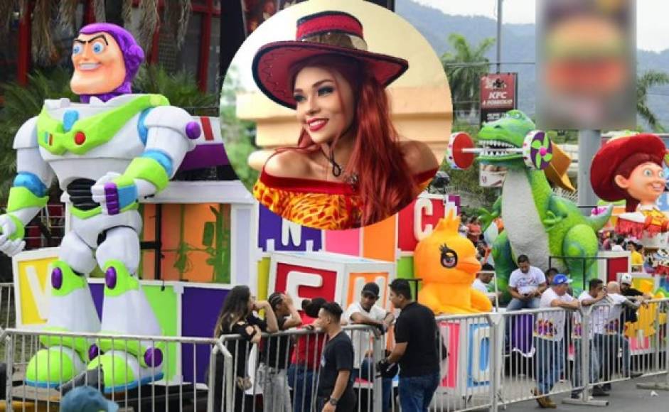 La exMiss Honduras compartió con LA PRENSA su atuendo para el carnaval que cierra la Feria Juniana 2019.