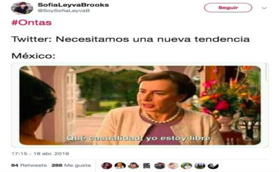 El tiempo libre debido al periodo vacacional por la Semana Santa en México cobró los primeros efectos, pues el ocio provocó que usuarios de Twitter mexicanos iniciaran esta tendencia que llegó hasta los famosos.