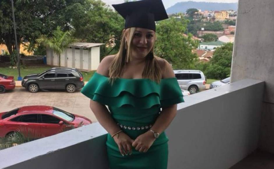 La joven se graduó de Medicina y Cirugía en la Universidad Nacional Autónoma de Honduras en el Valle de Sula (Unah-vs).