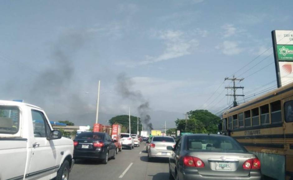 En el paro no se involucraron motoristas del transporte de carga.