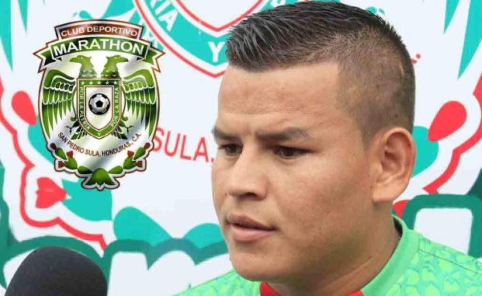 Roger Espinoza: El lateral izquierdo se quedó sin contrato en Marathón y de momento no sabe si seguirá en el club verdolaga.