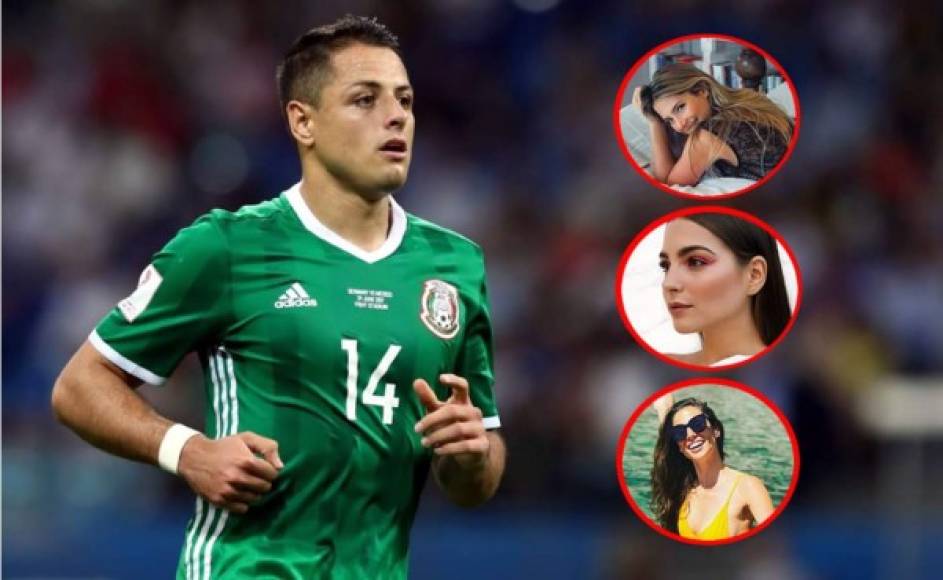 Javier Hernández es uno de los futbolistas mexicanos con más reconocimiento a nivel mundial. Esto ha provocado que su vida sentimental tenga gran repercusión. Te presentamos a las mujeres que han pasado por la vida del 'Chicharito'.