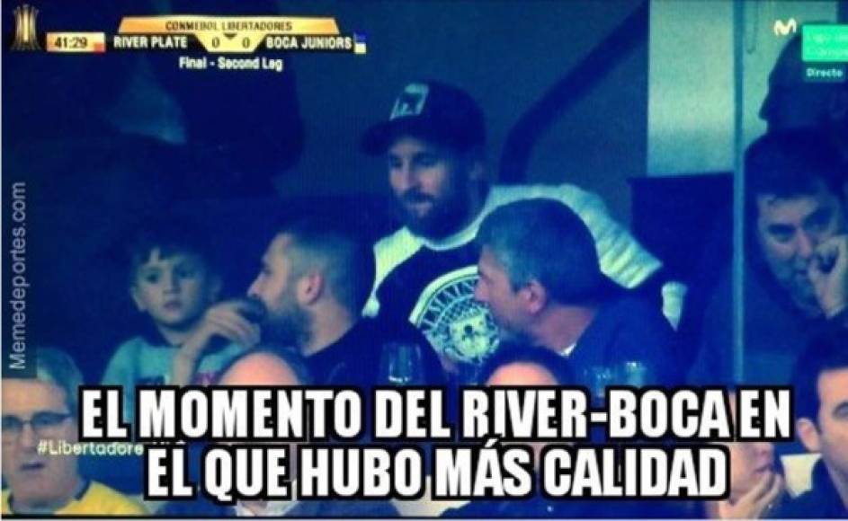 Los mejores memes de la victoria de River Plate sobre Boca Juniors en la gran final de la Copa Libertadores.