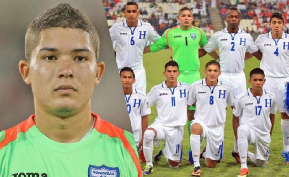 Cristian Hernández, portero mundialista con Honduras, milita en Motagua pero no ha podido ni tan siquiera debutar.