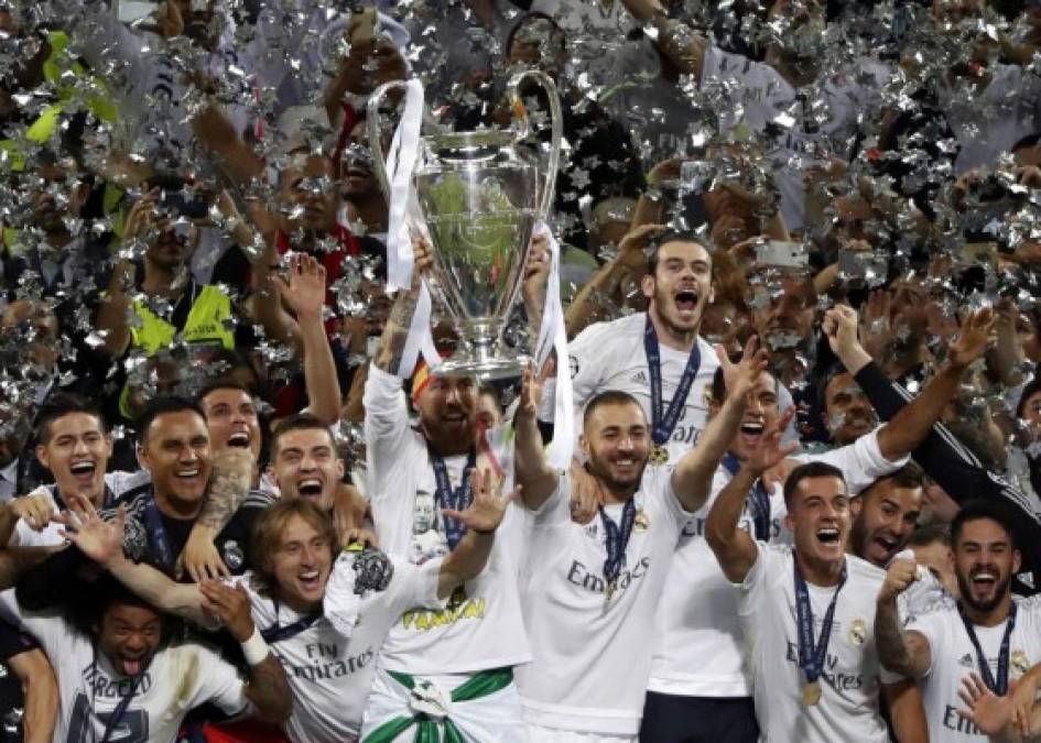 Sergio Ramos levantó una nueva Copa.- Foto EFE.