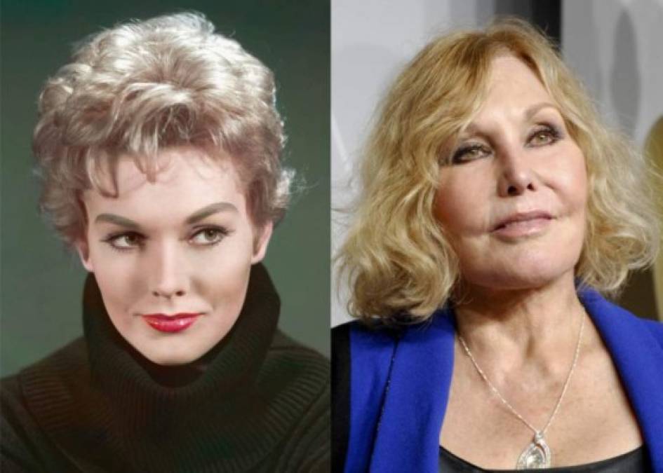 Kim Novak: Era considerada como uno de los sex symbol de la época dorada de Hollywood, pero ya no queda más que el recuerdo.<br/><br/><br/>