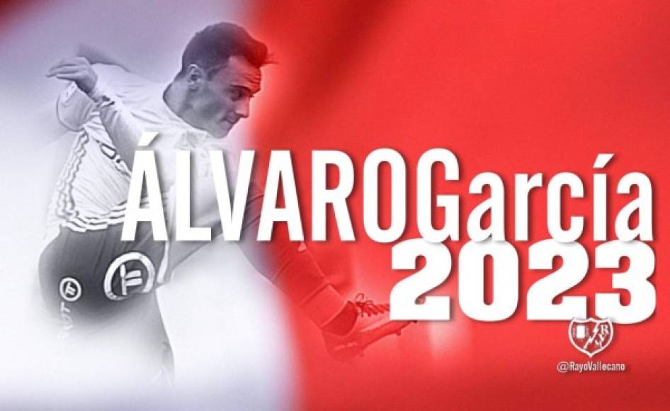 Álvaro García es nuevo jugador del Rayo Vallecano. El extremo llega procedente del Cádiz y firma hasta 2023. El club de Vallecas ha pagado una cantidad cercana a los 5 millones de euros por el 75% de sus derechos.