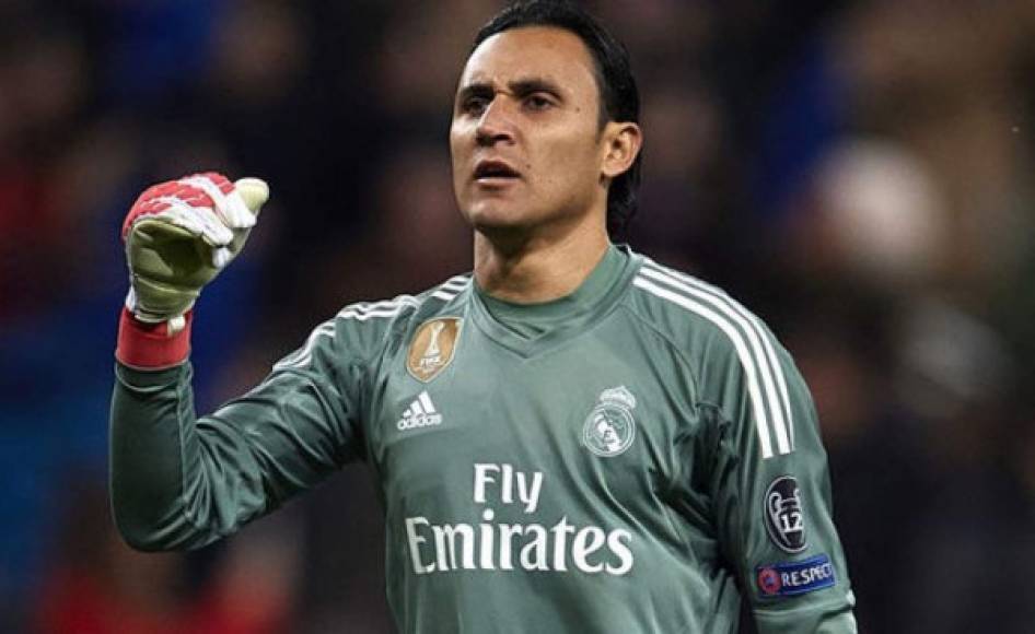 Keylor Navas: Será el portero titular bajo los tres palos del Real Madrid.