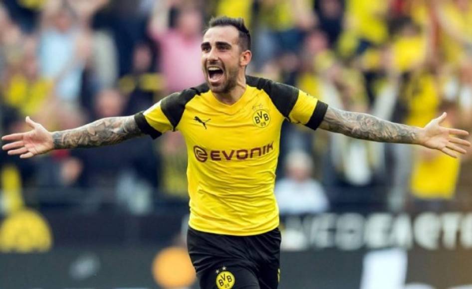 Ahora Paco Alcácer destaca en el Borussia Dortmund y sigue mostrando su espectacular adaptación a la Bundesliga, con 8 goles en 180 minutos disputados.
