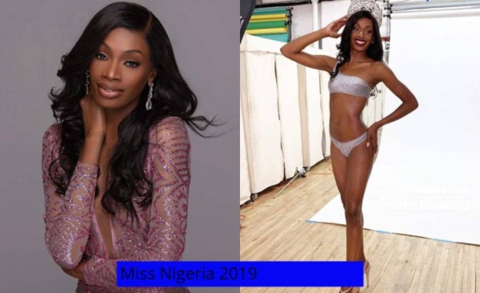 Olutosin Itohan Araromi (26 años) - Miss Nigeria Universo 2019