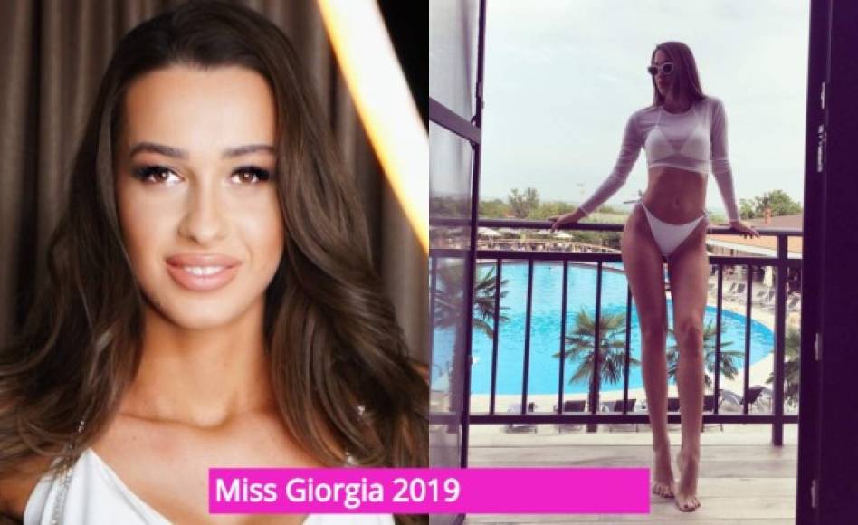 Tako Adamia (25 años) - Miss Giorgia Universo 2019
