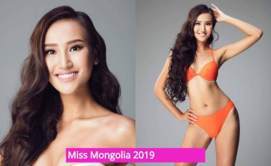Gunzaya Victoria Bat-Erdene (25 años)- Miss Mongolia universo 2019