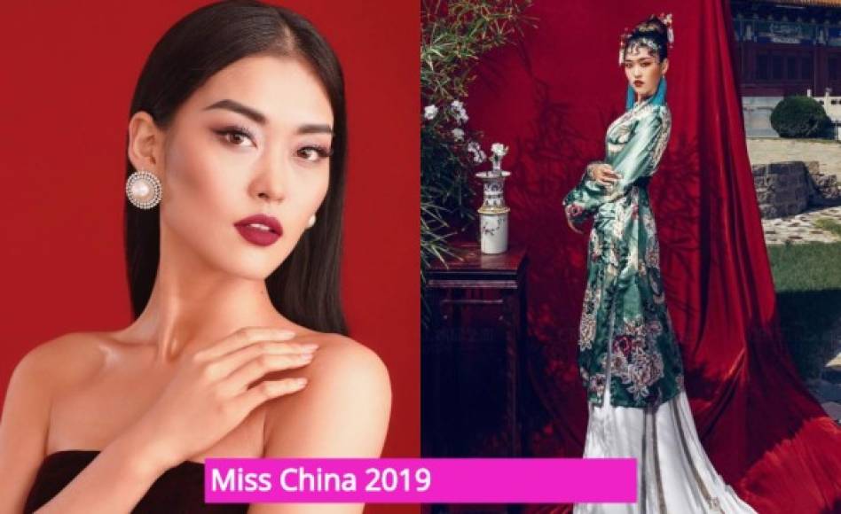 Xin Zhu (26 años) - Miss China Universo 2019.
