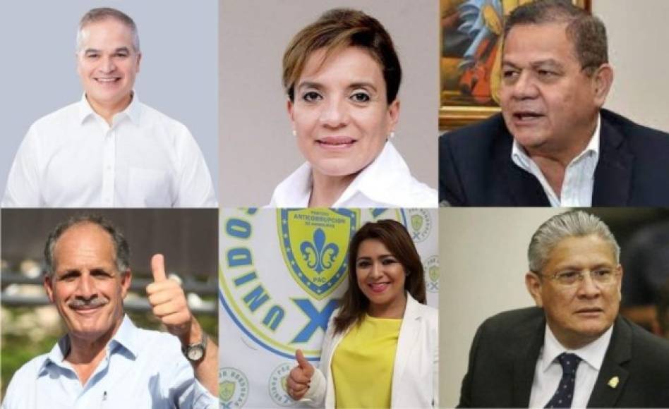Instituciones políticas han definido ante el Consejo Nacional Electoral a sus candidatos presidenciales. Uno de ellos sucederá a Juan Orlando Hernández, en el período presidencial 2022-2026.