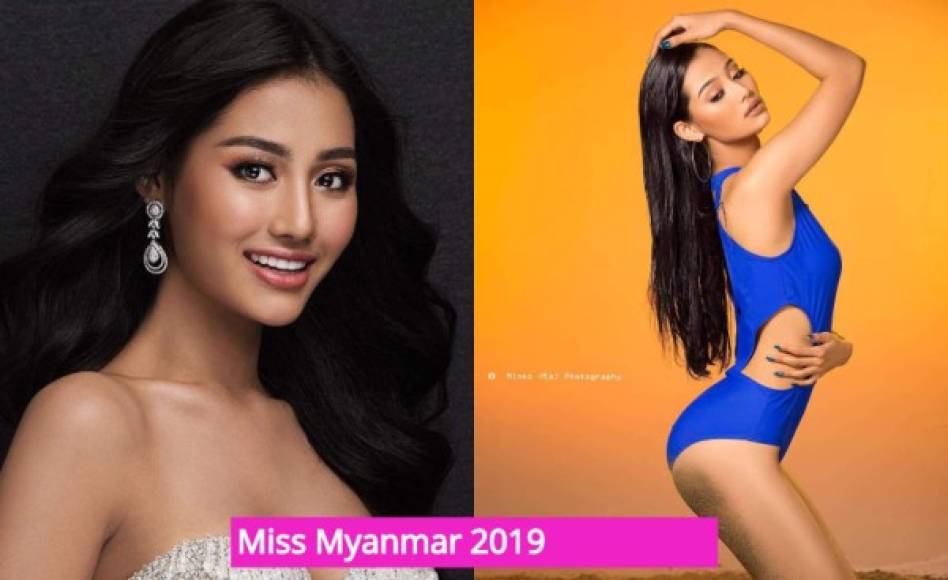 Swe Zin Htet (20 años) - Miss Myanmar Universo 2019