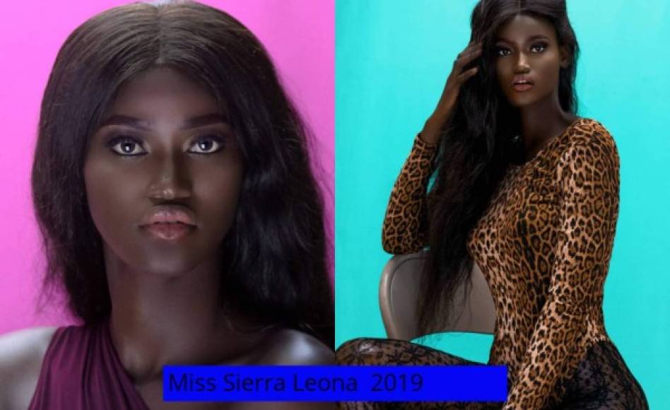 Marie Esther Bangura (22 años) - Miss Sierra Leona Universo 2019