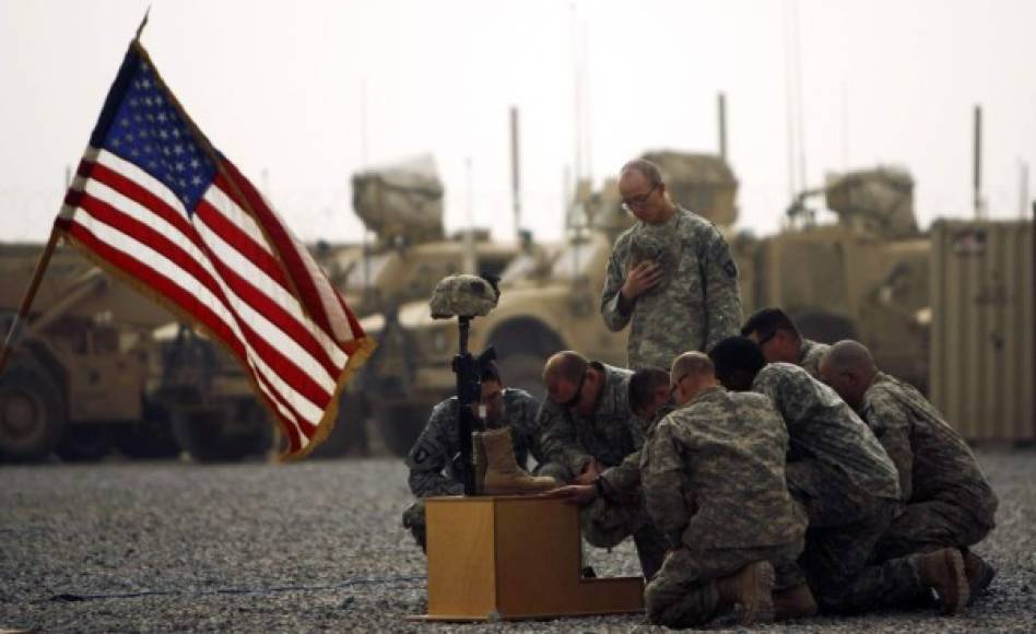 Este año, 10 soldados estadounidenses fueron asesinados en acción en Afganistán.