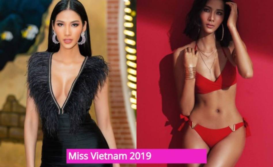 Mia Hoàng Thùy (27 años) - Miss VietNam universo 2019