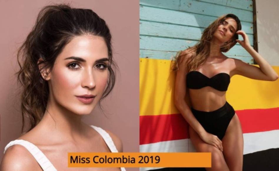 Grabriela Tafur Nafer (24 años)- Miss Colombia Universo 2019