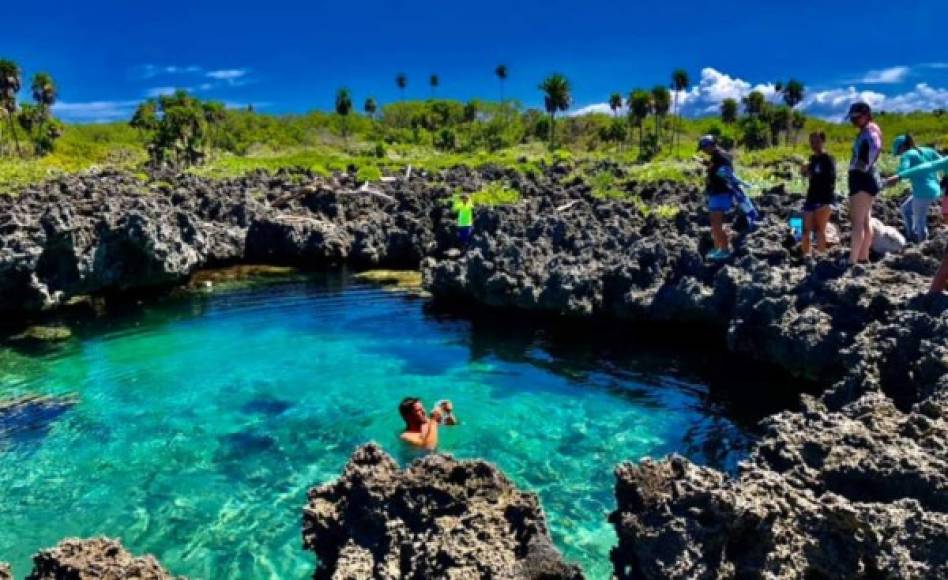 Utila, uno de las paraísos del departamento de Islas de la Bahía, sus bellezas caribeñas encantan a miles de turistas anualmente, este 2020 ha permanecido cerrada por la pandemia, pero para sus nativos ha sido un tiempo perfecto para descubrir nuevos atractivos turísticos.