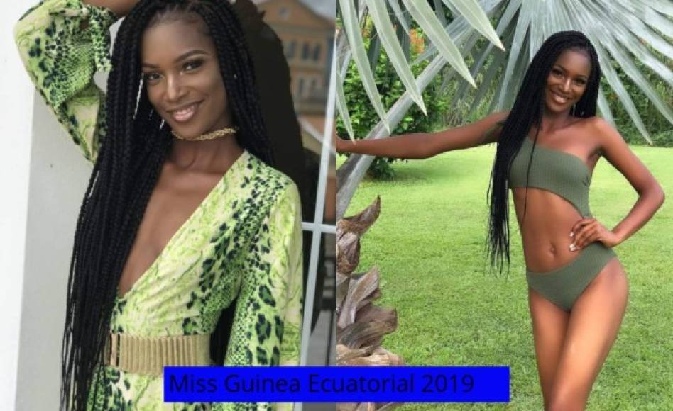 Serafina Nchama (20 años) - Miss Guinea Ecuatorial Universo 2019