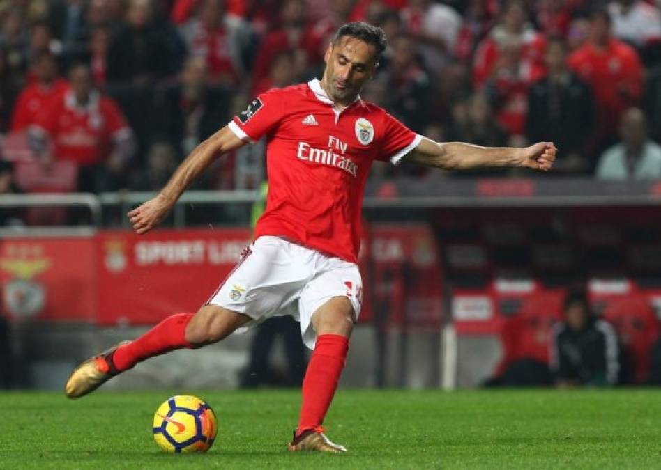 6. Jonas (Benfica): 46,50 puntos (31 goles).