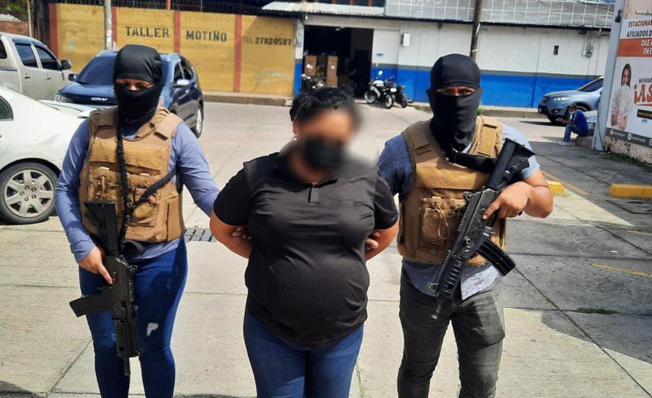 Capturan en Choluteca a “La Patrona”, presunta pandillera del grupo “Los Colombia”