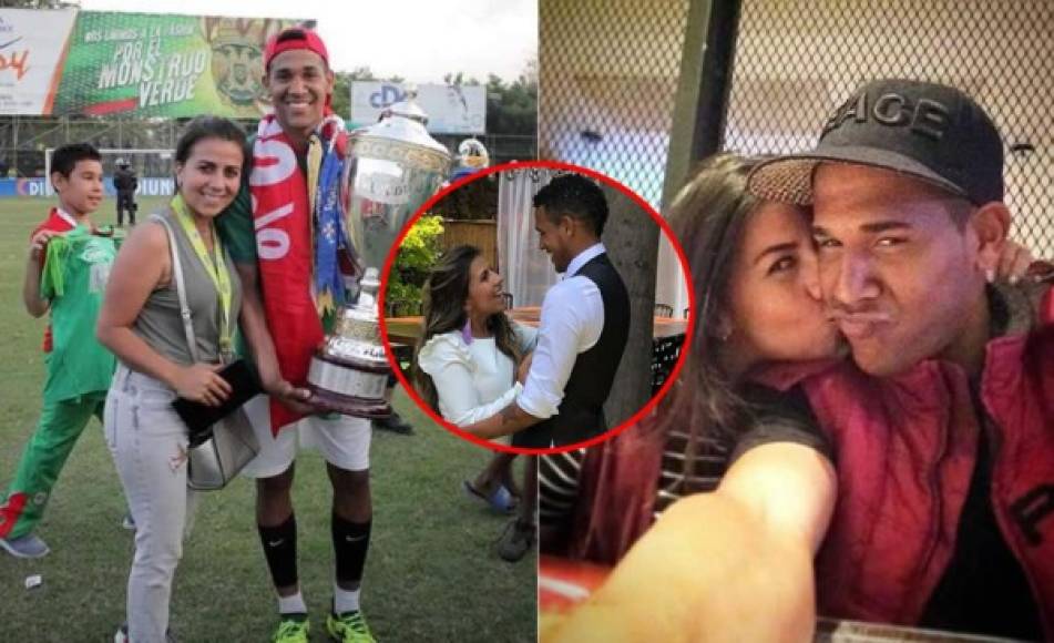 El delantero cubano del Marathón, Yaudel Lahera, contrajó matrimonio con su novia la mexicana María José Macías, quien es productora de Televisa.