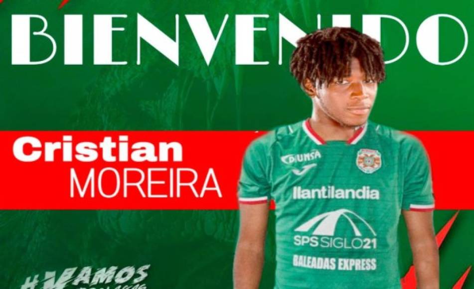 Cristian Moreira: El Marathón anunció el fichaje del defensor hondureño, quien llega procedente de la Liga Deportiva Alajuelense de Costa Rica. El zaguero firmó por tres años con los verdes.