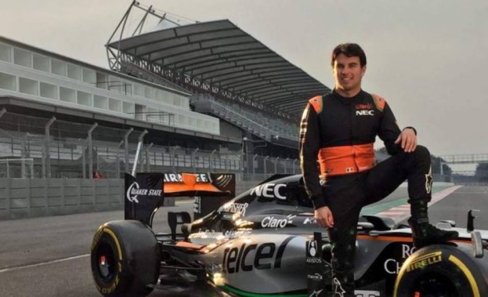 'Checo' Pérez, de la escudería de Fórmula 1 Force India: 'Todas mis oraciones para mis hermanos mexicanos! Es momento de todos ayudar a los afectados'.