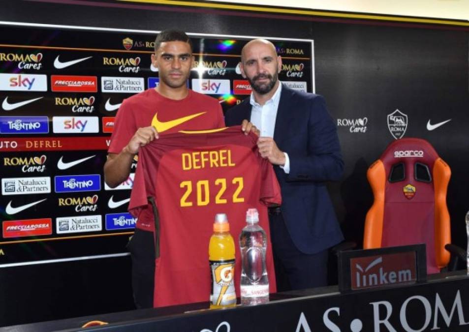 OFICIAL. Grégoire Defrel, delantero francés de 26 años, jugará la próxima temporada en la Roma en calidad de cedido por el Sassuolo.