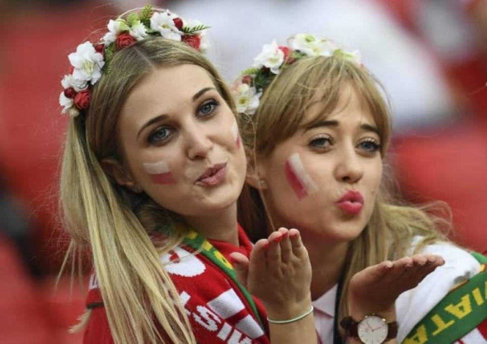 Sí, otra vez ella. Un ángel en Rusia 2018. Foto AFP