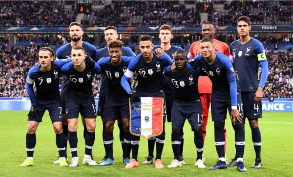 Francia - La actual campeona del mundo competirá en su 13ª Eurocopa. No se pierde ninguna desde la Euro ’96 y ha llegado a cinco finales desde entonces, ganando tres de ellas.